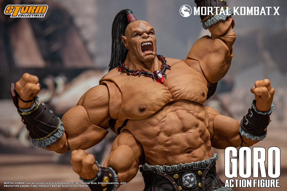 Mortal Kombat Actionfigur 1/12 Goro 18cm