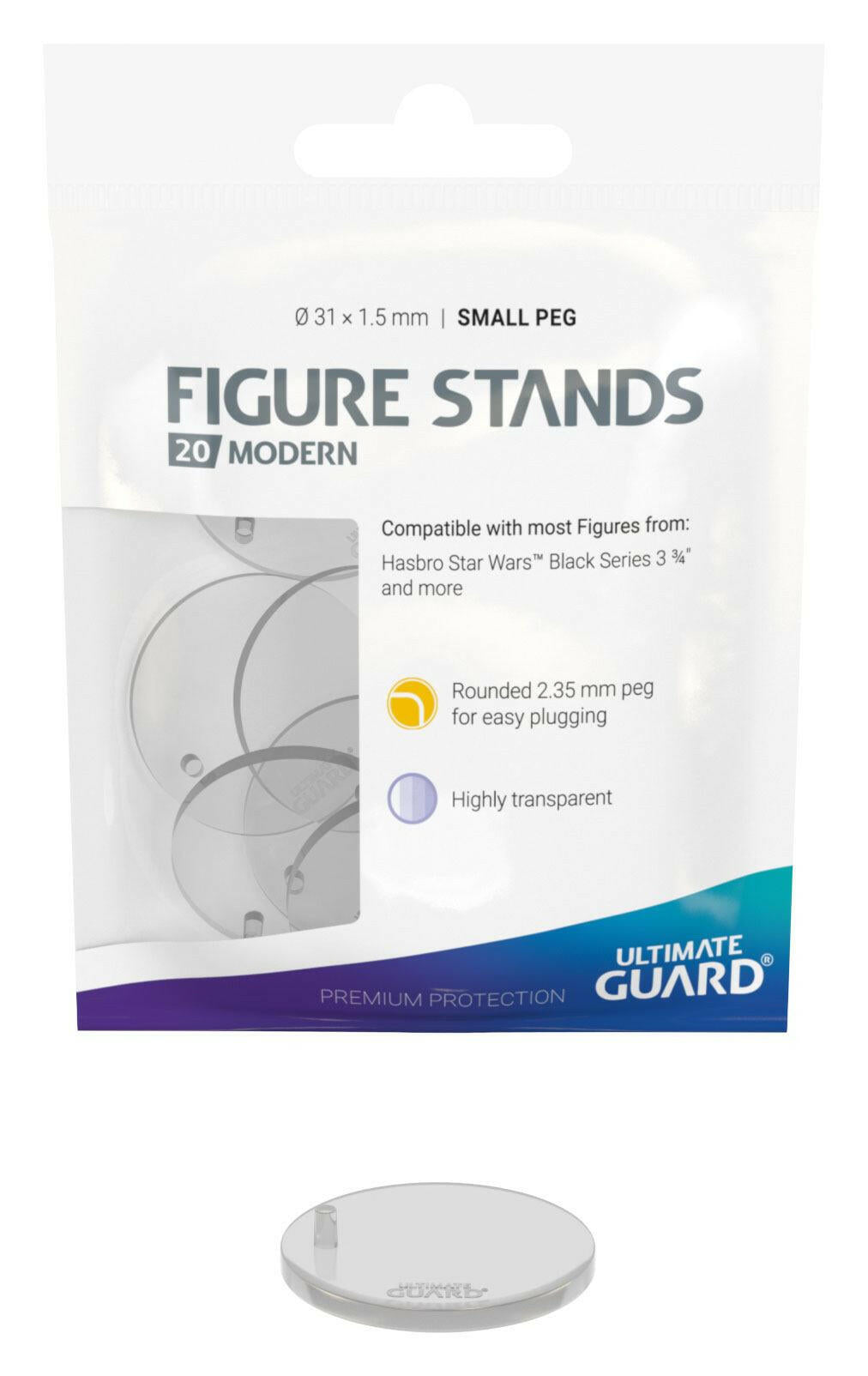 Ultimate Guard Figure Stands Small Peg Modern (20 Stück) Ultimate Guard