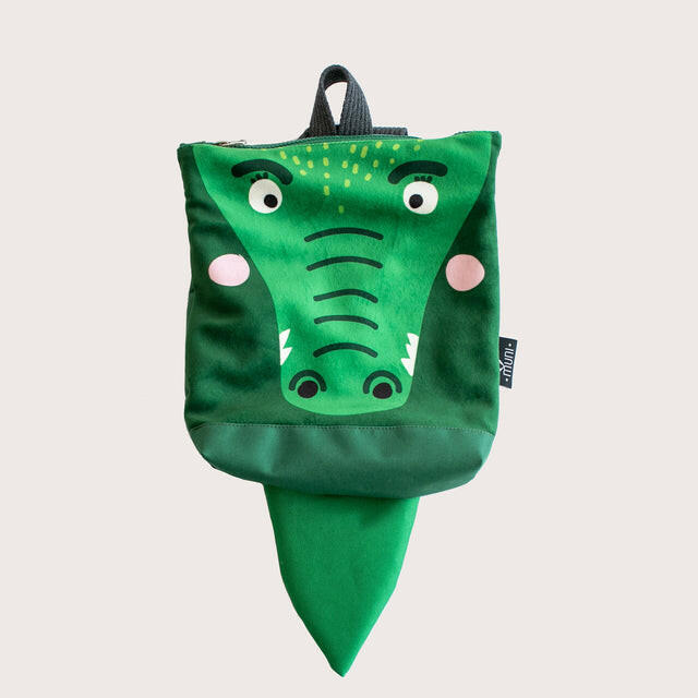 Muni Kids backpack Crocodile - Kinderrucksack Krokodil Muni