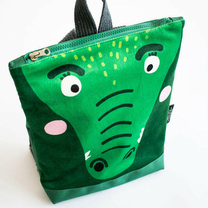 Muni Kids backpack Crocodile - Kinderrucksack Krokodil Muni