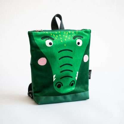 Muni Kids backpack Crocodile - Kinderrucksack Krokodil Muni