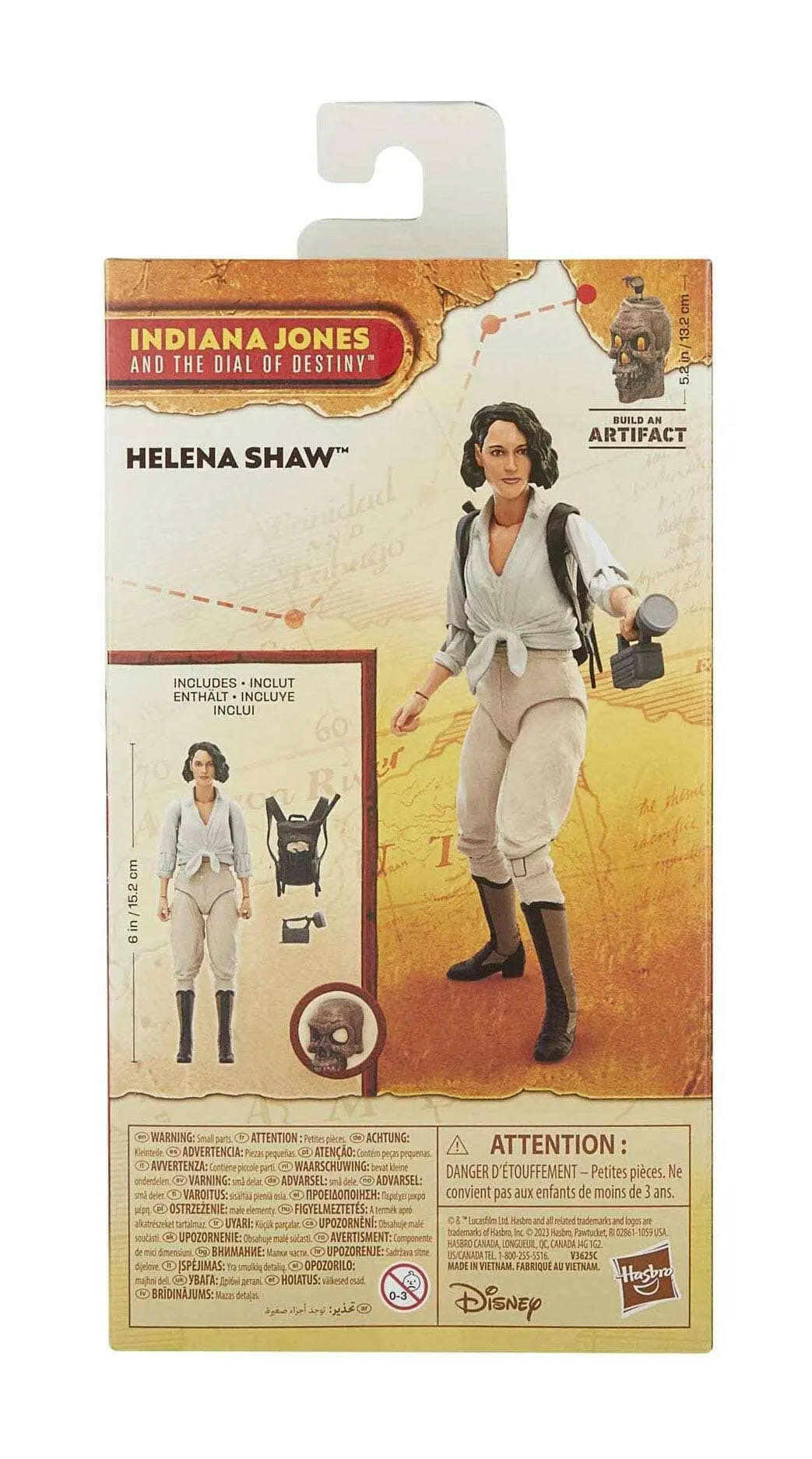 Indiana Jones Adventure Series Actionfigur Helena Shaw (Indiana Jones und das Rad des Schicksals) 15cm - Toy-Storage