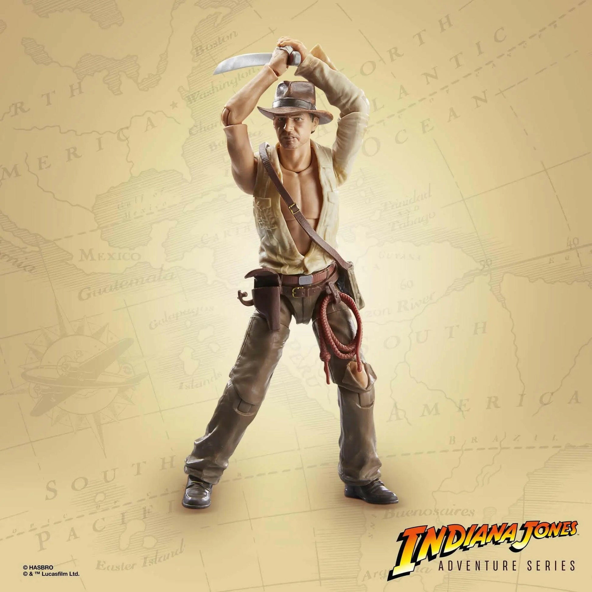 Indiana Jones Adventure Series Actionfigur (Indiana Jones und der Tempel des Todes) 15cm - Toy-Storage