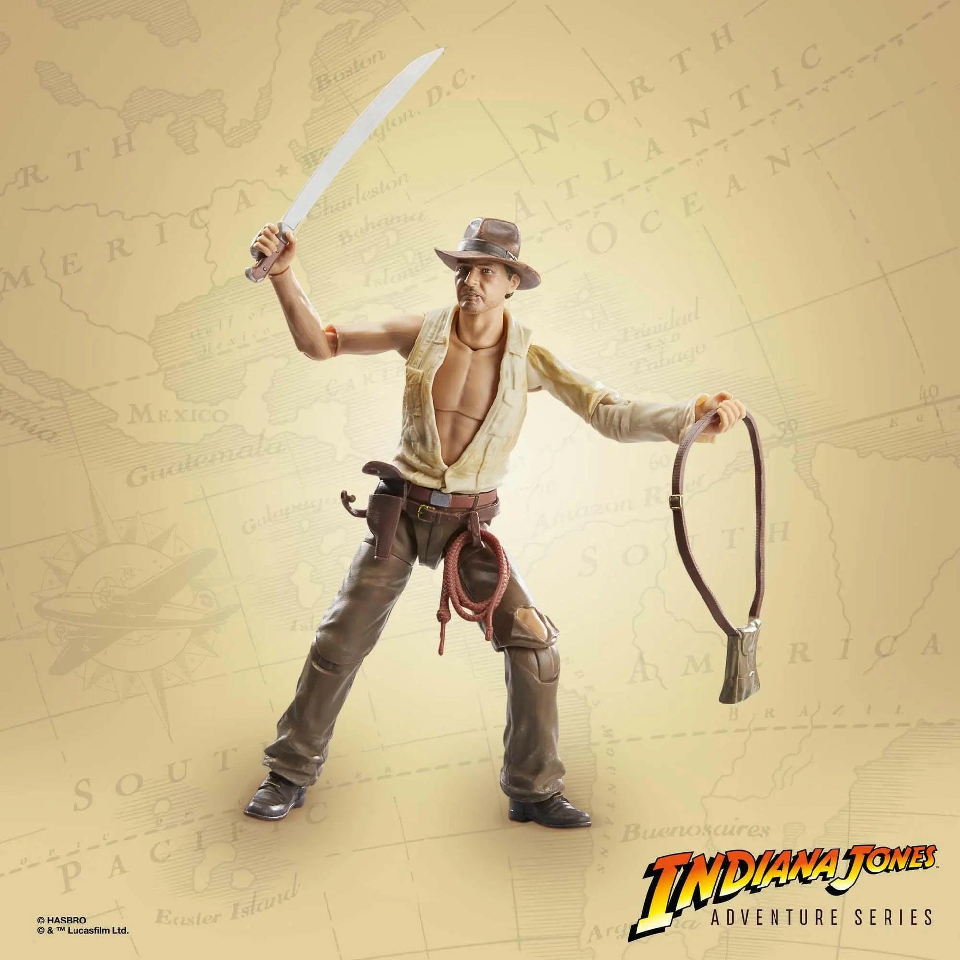 Indiana Jones Adventure Series Actionfigur (Indiana Jones und der Tempel des Todes) 15cm - Toy-Storage