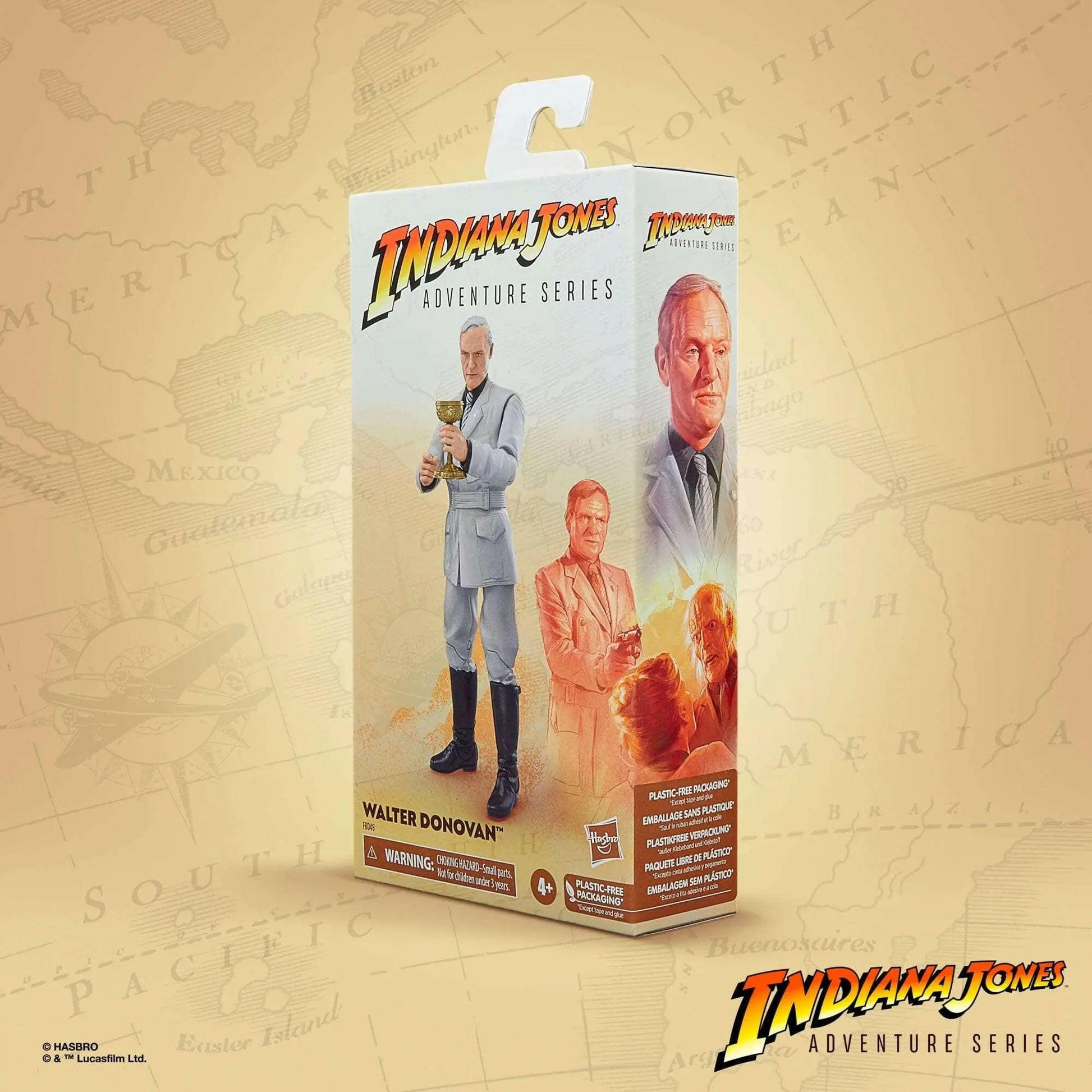 Indiana Jones Adventure Series Actionfigur Walter Donovan (Indiana Jones und der letzte Kreuzzug)15cm - Toy-Storage