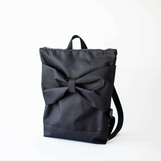 Muni Waterproof Backpack - Black Bow Rucksack Wasserfest Muni