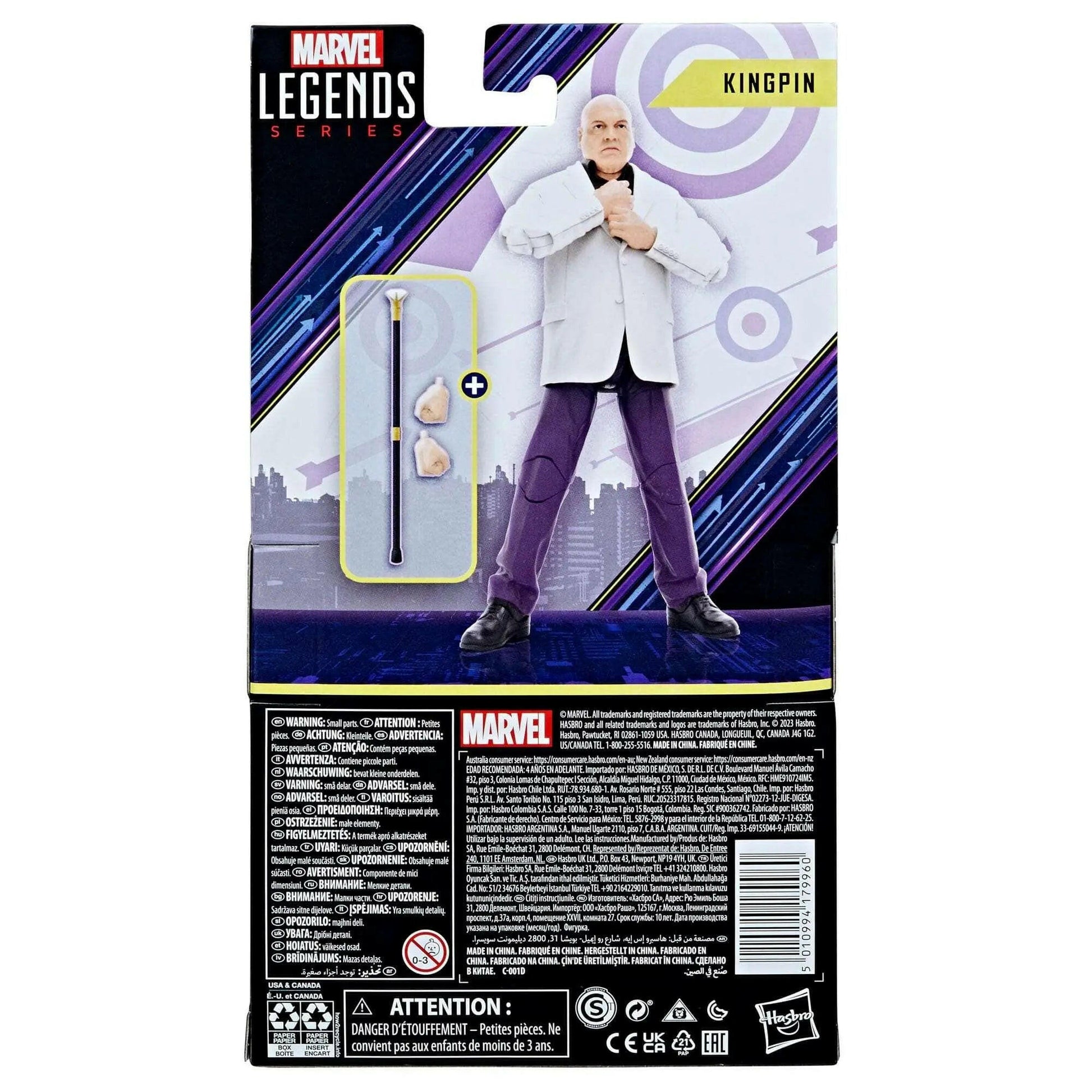 Marvel Legends Hawkeye Actionfigur Kingpin (BAF: Hydra Stomper) 15cm - Toy-Storage