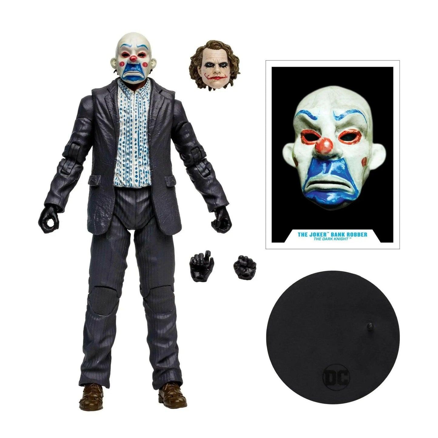 McFarlane DC Multiverse Actionfigur The Joker (The Dark Knight) (Bank Robber Variant) (Gold Label) 18cm - Toy-Storage