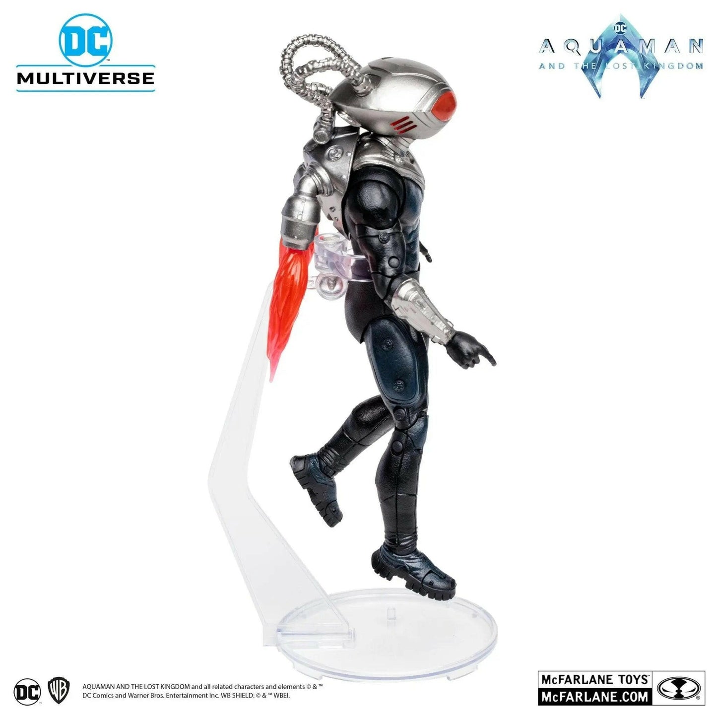 McFarlane DC Multiverse Aquaman and the Lost Kingdom Actionfigur Black Manta 18cm - Toy-Storage