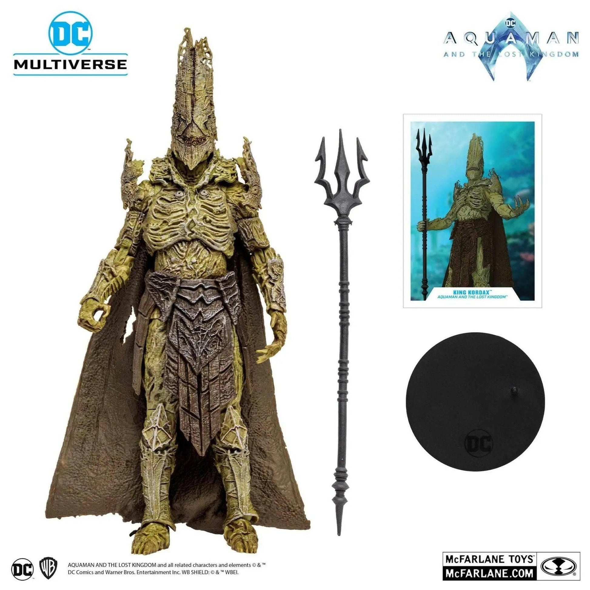 McFarlane DC Multiverse Aquaman and the Lost Kingdom Actionfigur King Kordax 18cm - Toy-Storage