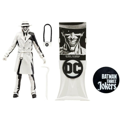 McFarlane DC Multiverse Batman: Three Jokers Actionfigur The Joker: The Comedian Sketch Edition (Gold Label) 18cm - Toy-Storage