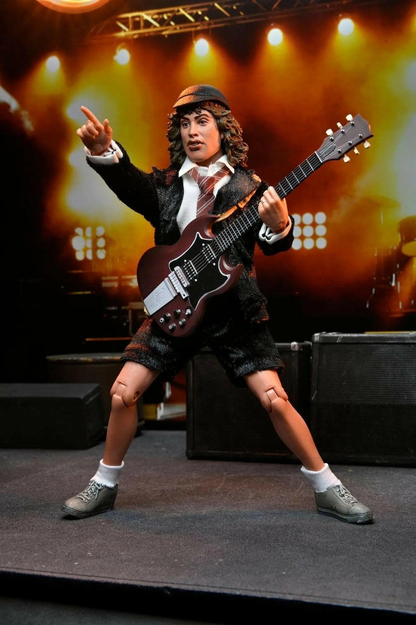 NECA AC/DC Clothed Actionfigur Angus Young (Highway to Hell) 20cm - Toy-Storage