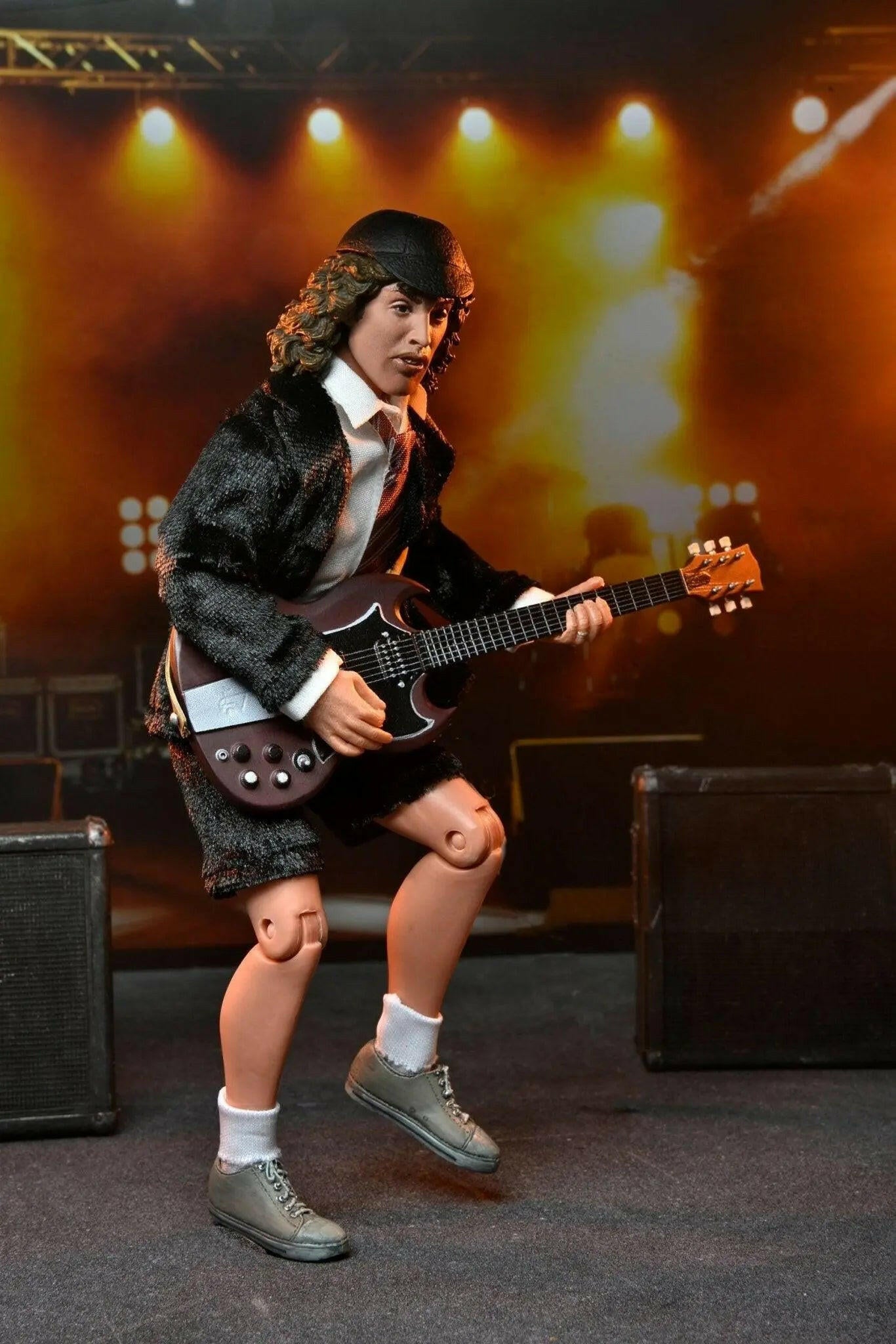 NECA AC/DC Clothed Actionfigur Angus Young (Highway to Hell) 20cm - Toy-Storage