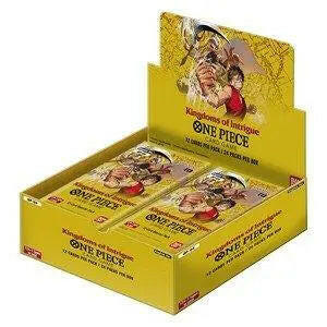 ONE PIECE CARD GAME KINGDOMS OF INTRIGUE OP04 BOOSTER DISPLAY (24 PACKS) ENG - Toy-Storage