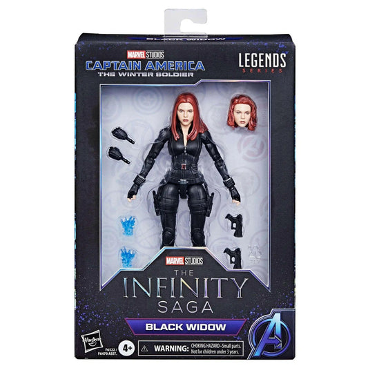 Pre-Order! Marvel Legends Infinity Saga Actionfigur Black Widow (Captain America: The Winter Soldier) 15cm - Toy-Storage