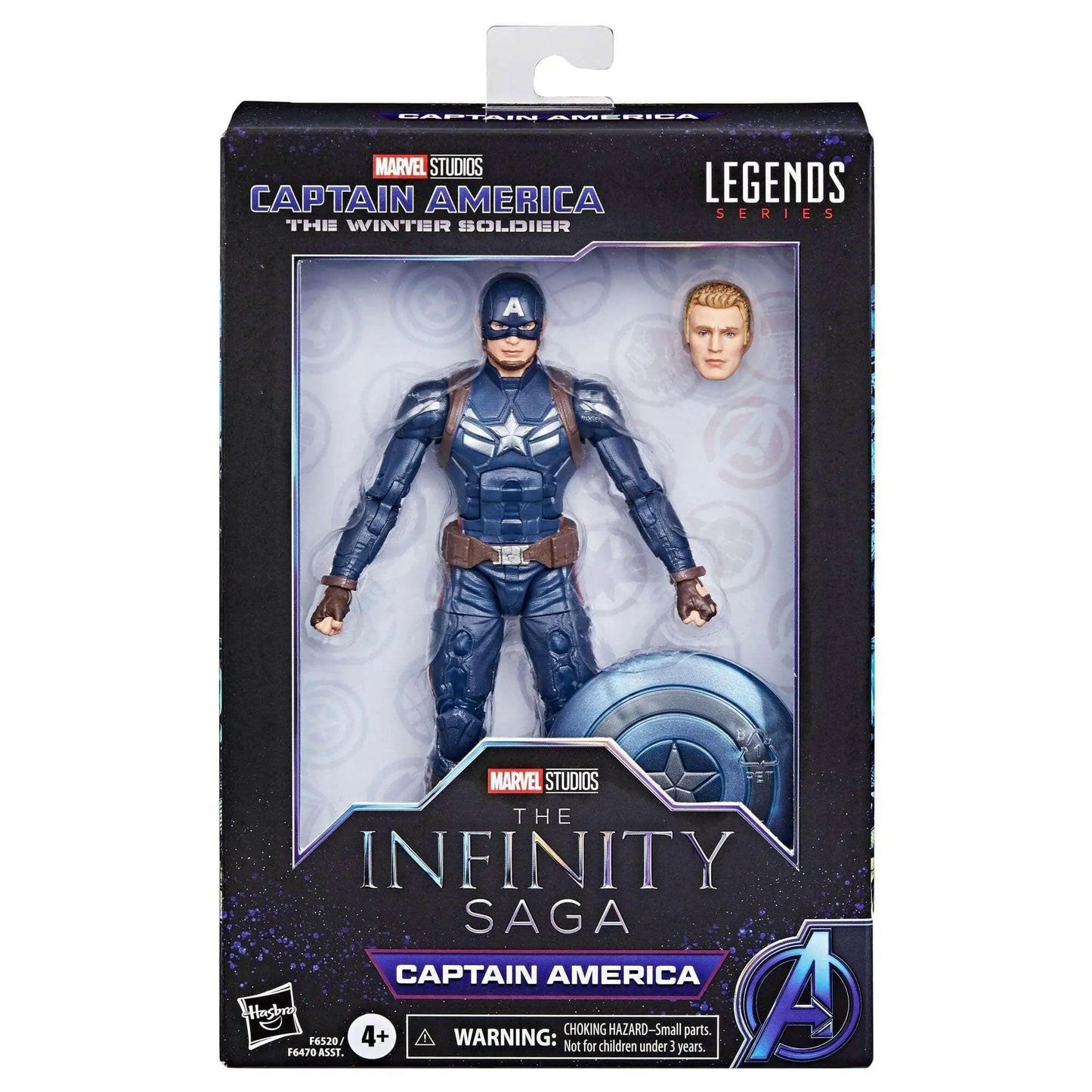 Pre-Order! Marvel Legends Infinity Saga Actionfigur Captain America (The Winter Soldier) 15cm - Toy-Storage