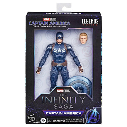 Pre-Order! Marvel Legends Infinity Saga Actionfigur Captain America (The Winter Soldier) 15cm - Toy-Storage