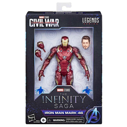 Pre-Order! Marvel Legends Infinity Saga Actionfigur Iron Man Mark 46 (Captain America: Civil War) 15cm - Toy-Storage