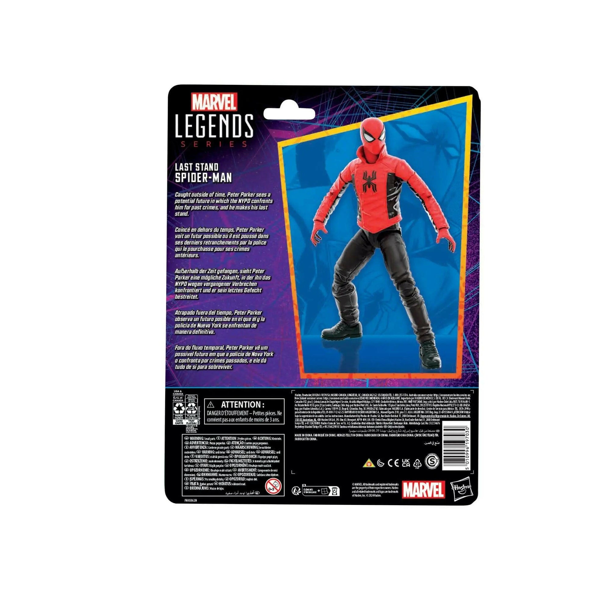 Pre-Order! Marvel Legends Retro Spider-Man Actionfigur Last Stand Spider-Man 15cm - Toy-Storage