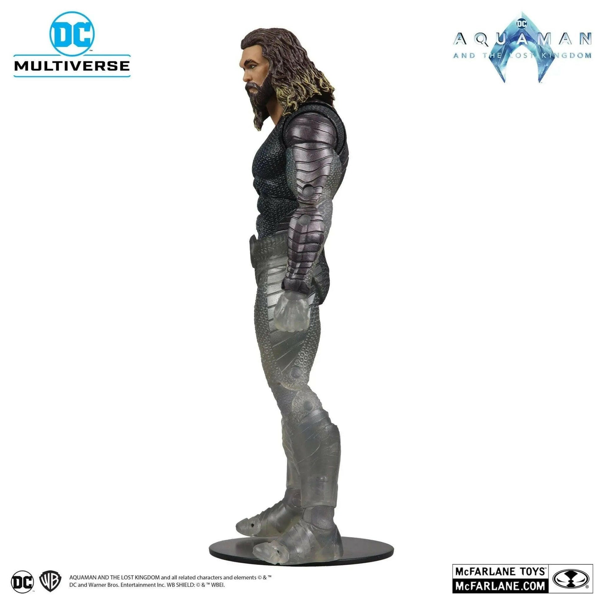 Pre-Order! McFarlane DC Multiverse Aquaman and the Lost Kingdom Actionfigur Aquaman (Stealth Suit with Topo) (Gold Label) 18cm - Toy-Storage