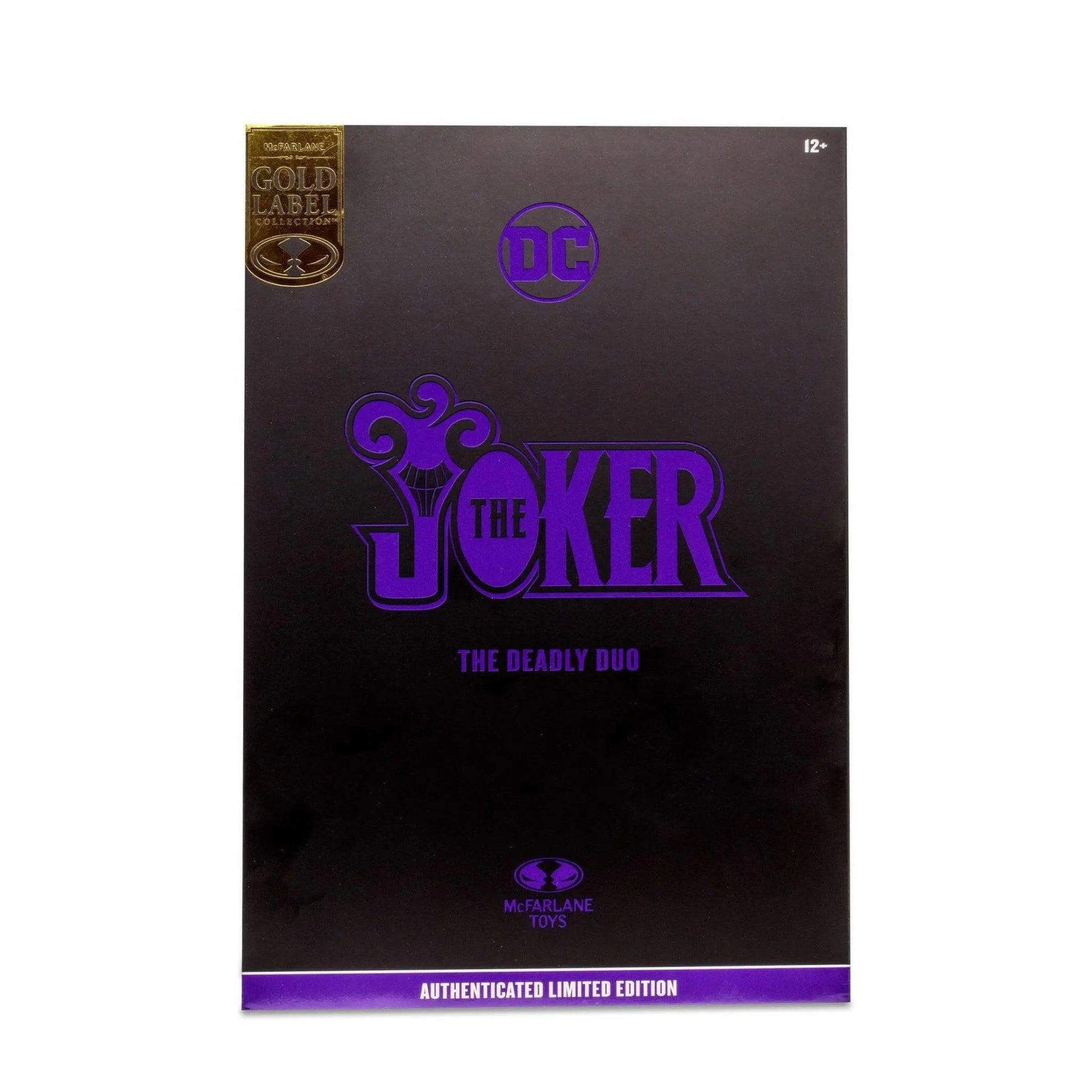 Pre-Order! McFarlane DC Multiverse Batman & The Joker: The Deadly Duo Actionfigur The Joker (Gold Label) 18cm - Toy-Storage