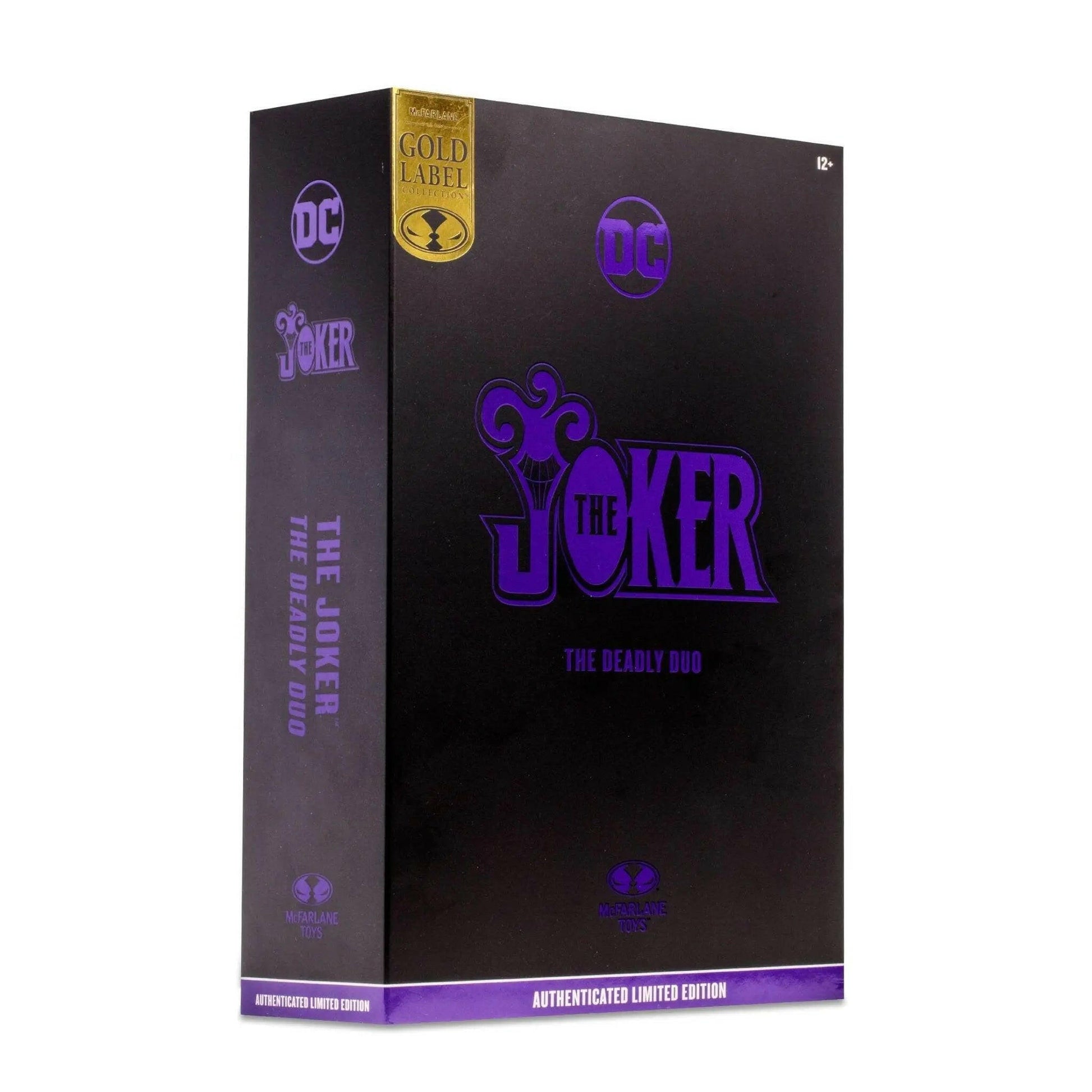 Pre-Order! McFarlane DC Multiverse Batman & The Joker: The Deadly Duo Actionfigur The Joker (Gold Label) 18cm - Toy-Storage