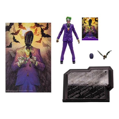 Pre-Order! McFarlane DC Multiverse Batman & The Joker: The Deadly Duo Actionfigur The Joker (Gold Label) 18cm - Toy-Storage