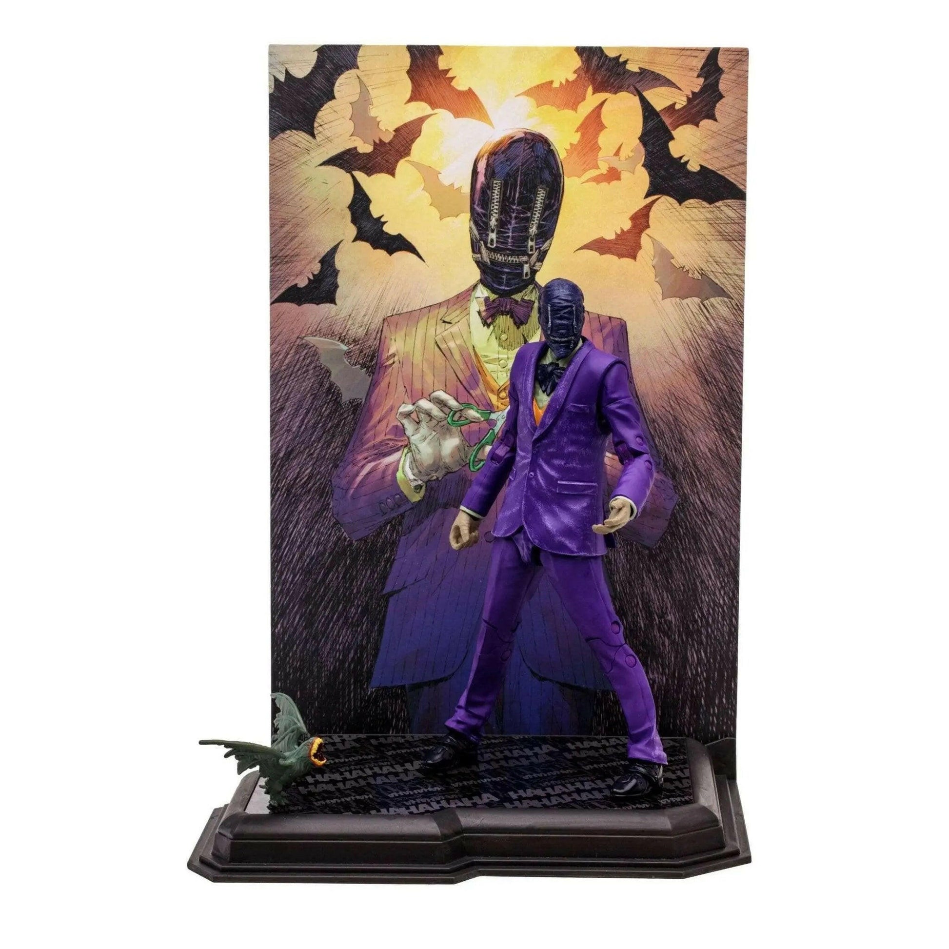 Pre-Order! McFarlane DC Multiverse Batman & The Joker: The Deadly Duo Actionfigur The Joker (Gold Label) 18cm - Toy-Storage