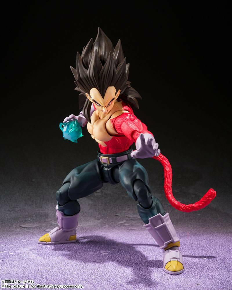 Pre-Order! S.H. Figuarts Dragon Ball GT Actionfigur Super Saiyan 4 Vegeta 13cm - Toy-Storage