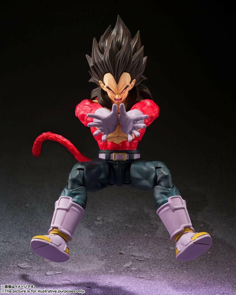 Pre-Order! S.H. Figuarts Dragon Ball GT Actionfigur Super Saiyan 4 Vegeta 13cm - Toy-Storage