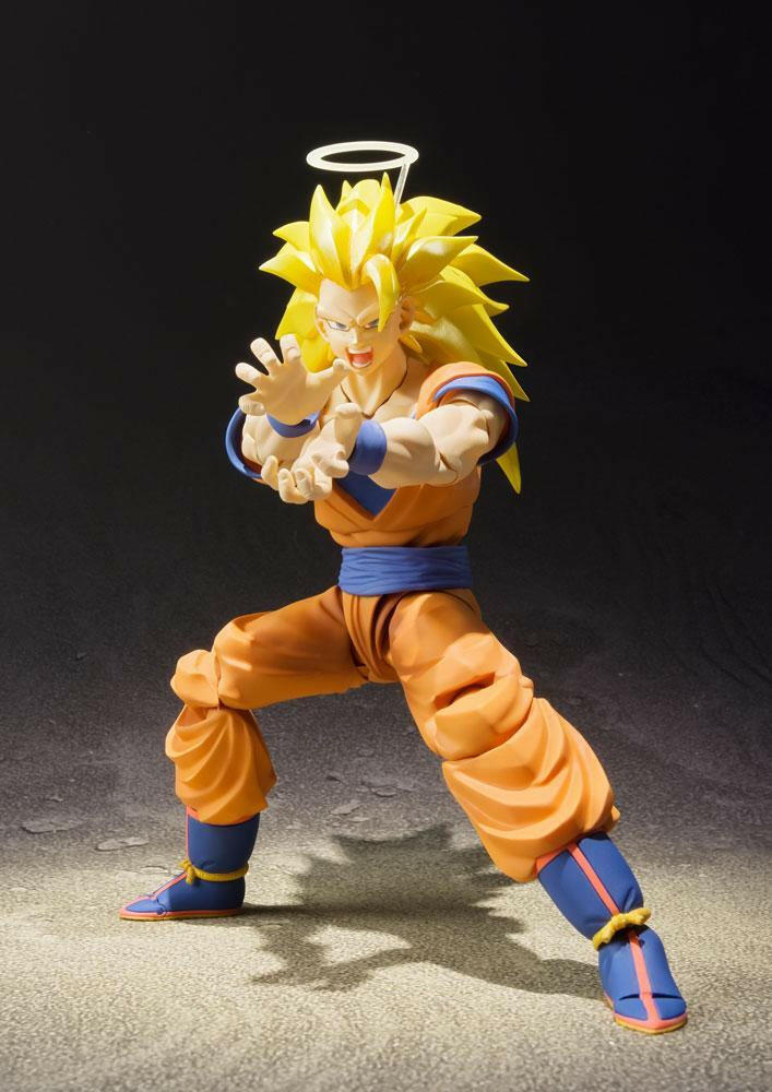 Pre-Order! S.H. Figuarts Dragon Ball Z Actionfigur SSJ 3 Son Goku 16cm - Toy-Storage