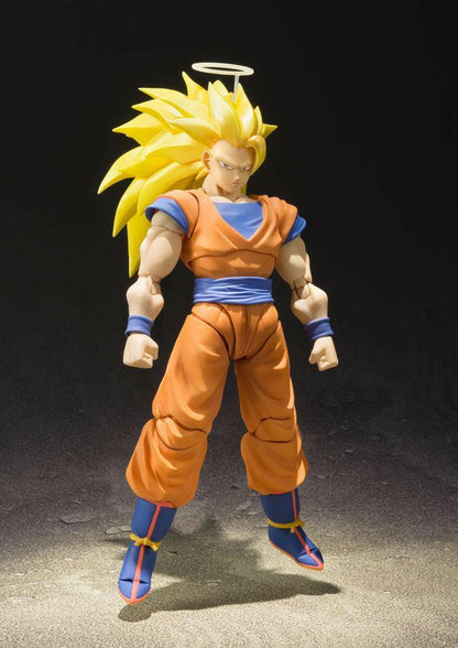 Pre-Order! S.H. Figuarts Dragon Ball Z Actionfigur SSJ 3 Son Goku 16cm - Toy-Storage