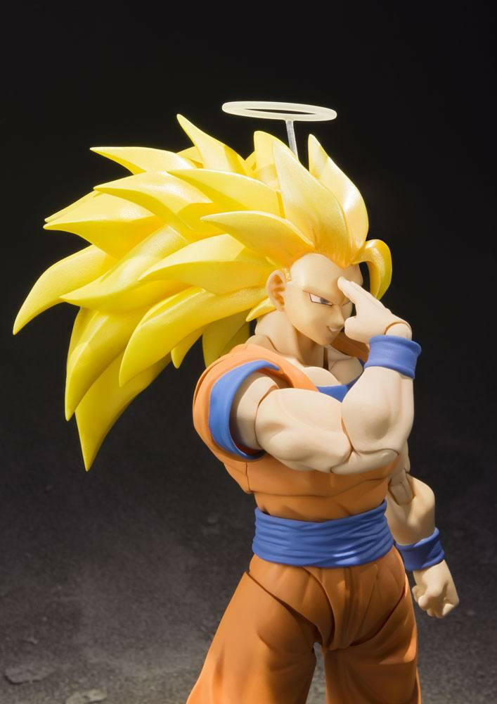 Pre-Order! S.H. Figuarts Dragon Ball Z Actionfigur SSJ 3 Son Goku 16cm - Toy-Storage