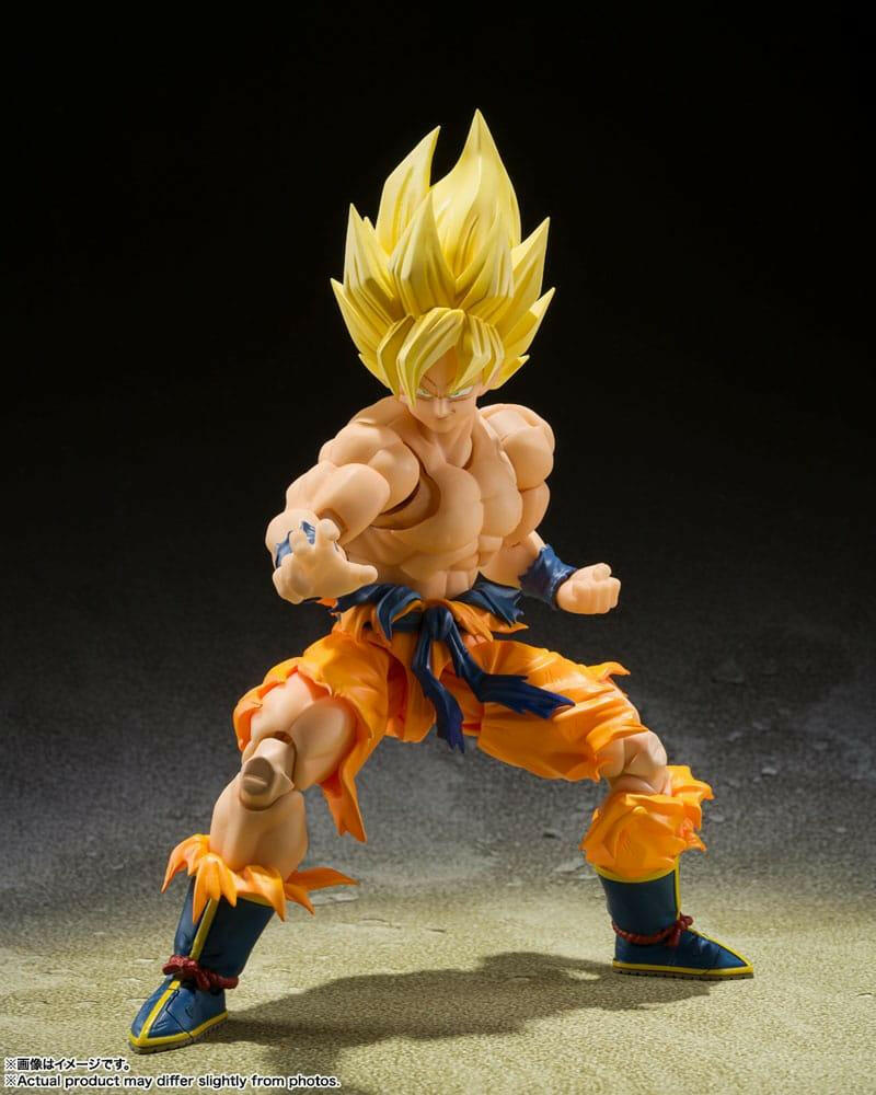 Pre-Order! S.H. Figuarts Dragon Ball Z Actionfigur Super Saiyan Son Goku Legendary Super Saiyan 14cm - Toy-Storage