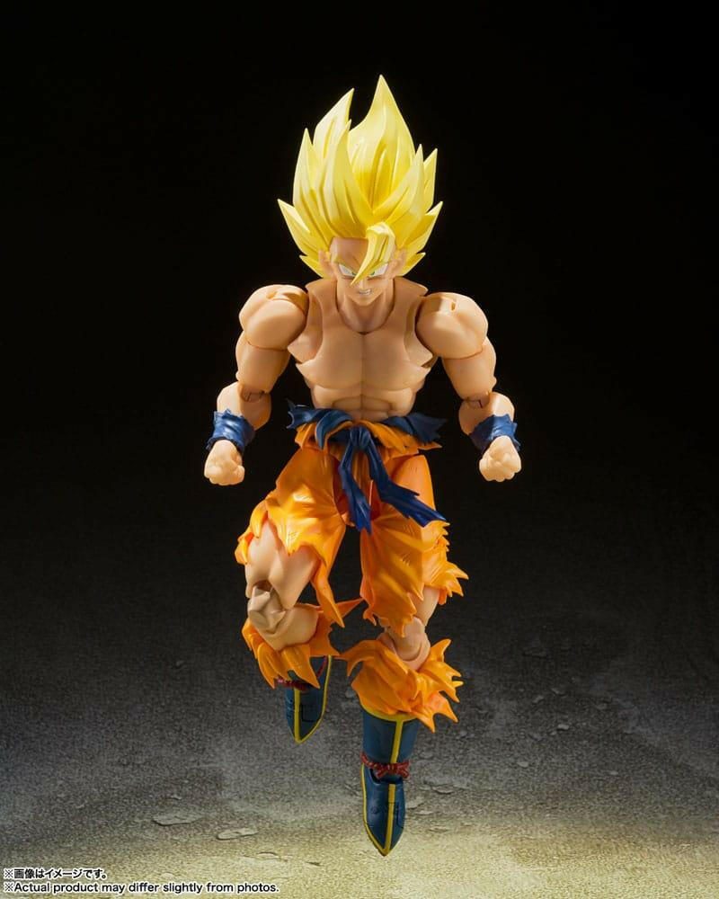 Pre-Order! S.H. Figuarts Dragon Ball Z Actionfigur Super Saiyan Son Goku Legendary Super Saiyan 14cm - Toy-Storage
