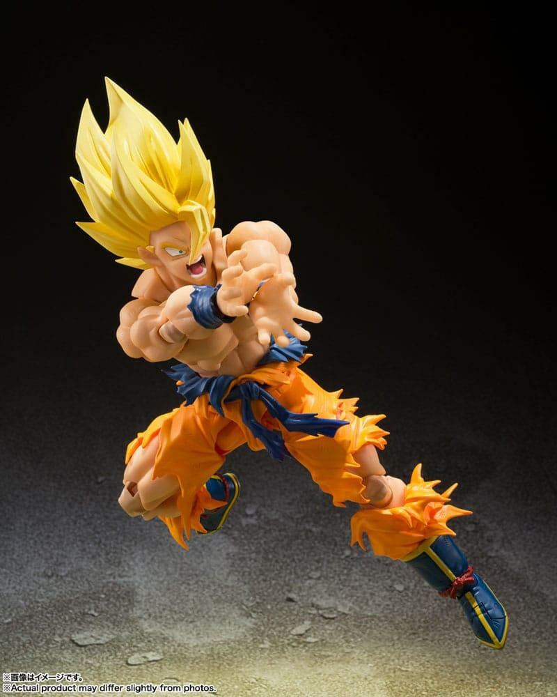 Pre-Order! S.H. Figuarts Dragon Ball Z Actionfigur Super Saiyan Son Goku Legendary Super Saiyan 14cm - Toy-Storage