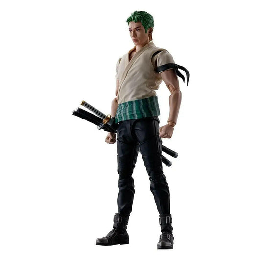 Pre-Order! S.H. Figuarts One Piece Actionfigur Roronoa Zoro (Netflix) 14cm - Toy-Storage