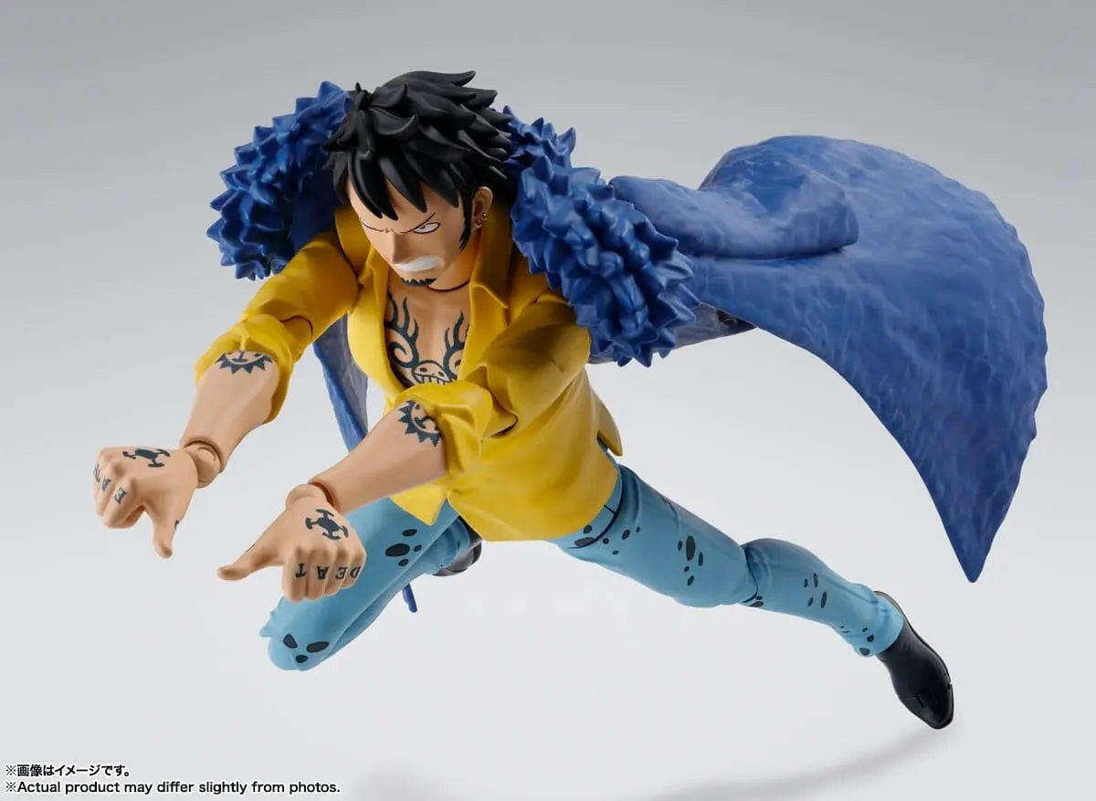 Pre-Order! S.H. Figuarts One Piece Actionfigur Trafalgar Law The Raid on Onigashima 16cm - Toy-Storage