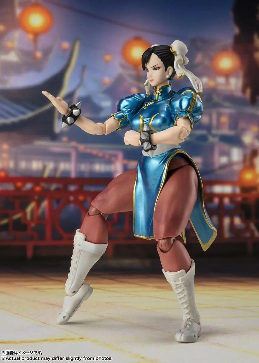Pre-Order! S.H. Figuarts Street Fighter Actionfigur Chun-Li (Outfit 2) 15cm - Toy-Storage