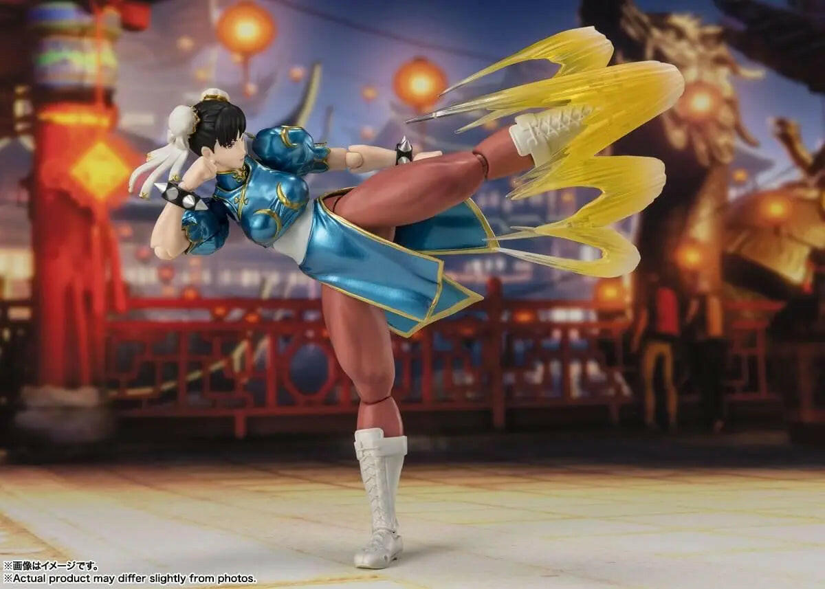 Pre-Order! S.H. Figuarts Street Fighter Actionfigur Chun-Li (Outfit 2) 15cm - Toy-Storage