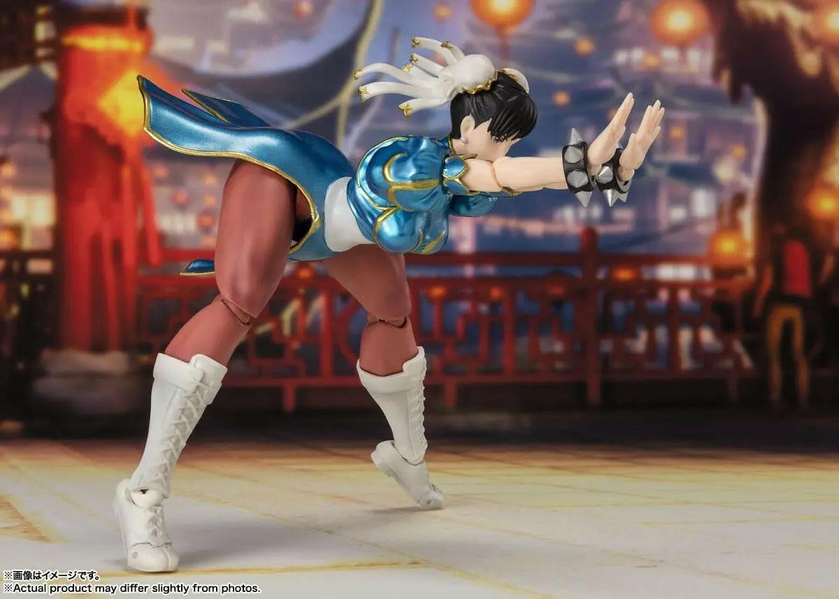 Pre-Order! S.H. Figuarts Street Fighter Actionfigur Chun-Li (Outfit 2) 15cm - Toy-Storage