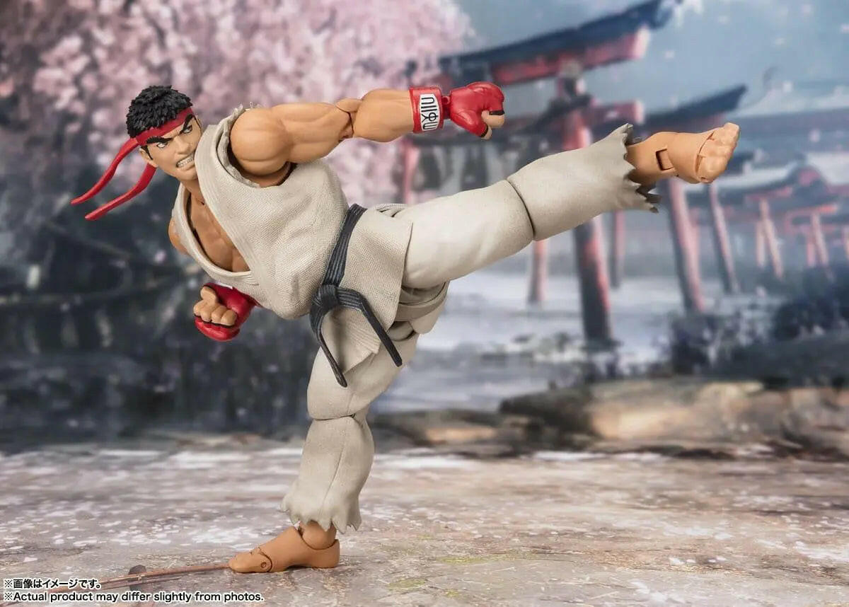 Pre-Order! S.H. Figuarts Street Fighter Actionfigur Ryu (Outfit 2) 15cm - Toy-Storage
