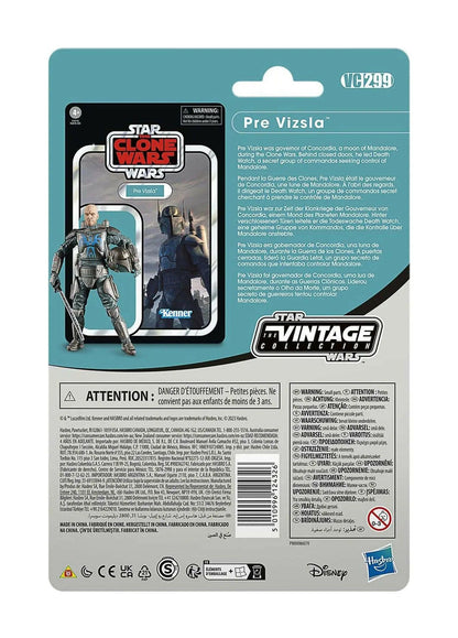 Pre-Order! Star Wars Vintage Collection The Clone Wars Actionfigur Pre Vizsla 10cm - Toy-Storage