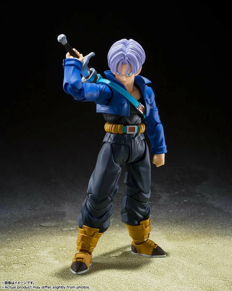 S.H. Figuarts Dragon Ball Z Actionfigur Super Saiyan Trunks (The Boy From The Future) 14cm - Toy-Storage