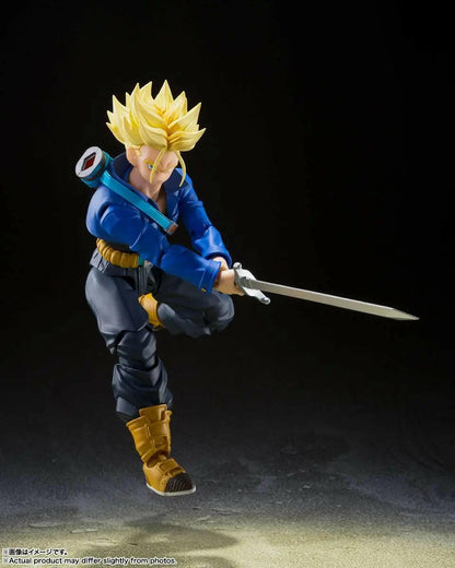 S.H. Figuarts Dragon Ball Z Actionfigur Super Saiyan Trunks (The Boy From The Future) 14cm - Toy-Storage