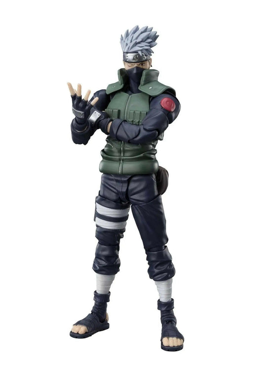 S.H. Figuarts Naruto Shippuden Kakashi Hatake The famed Sharingan Hero 16cm - Toy-Storage