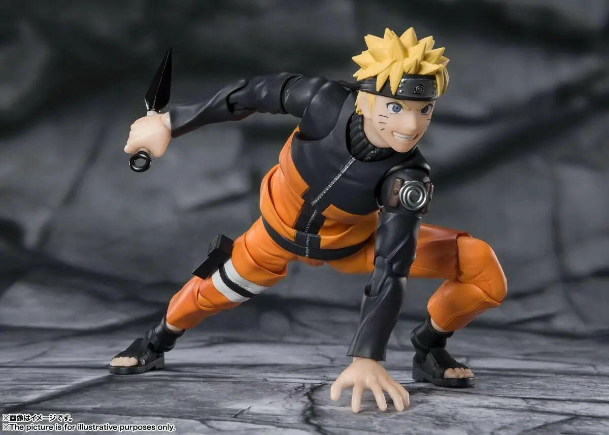 S.H. Figuarts Naruto Shippuden Naruto Uzumaki The Jinchuuriki entrusted with Hope 14cm - Toy-Storage