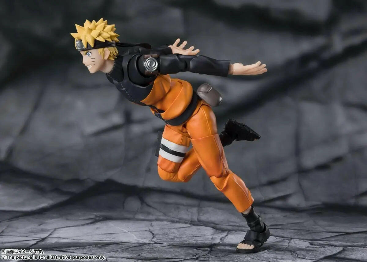 S.H. Figuarts Naruto Shippuden Naruto Uzumaki The Jinchuuriki entrusted with Hope 14cm - Toy-Storage