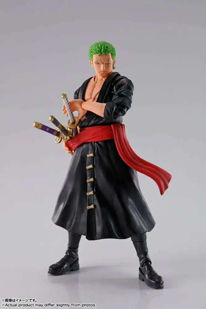 Pre-Order! S.H. Figuarts One Piece Actionfigur Lorenor Zorro (The Raid on Onigashima) 15cm - Toy-Storage