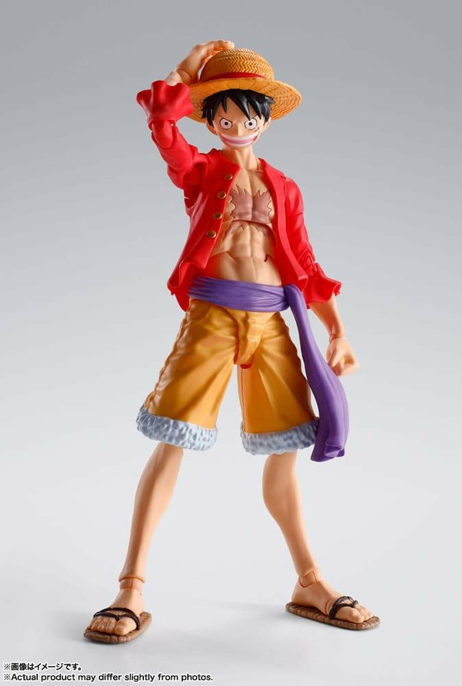 S.H. Figuarts One Piece Actionfigur Monkey D. Ruffy (The Raid on Onigashima) 14cm - Toy-Storage